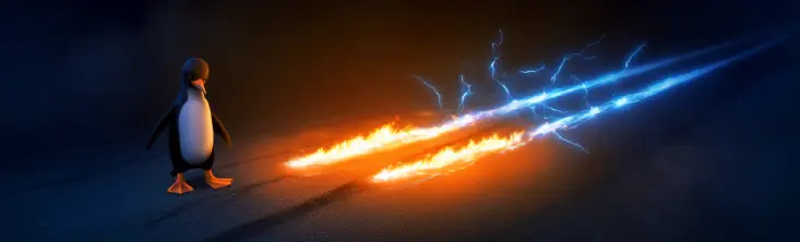 Images d'illustration Tux dans Retour vers le futur